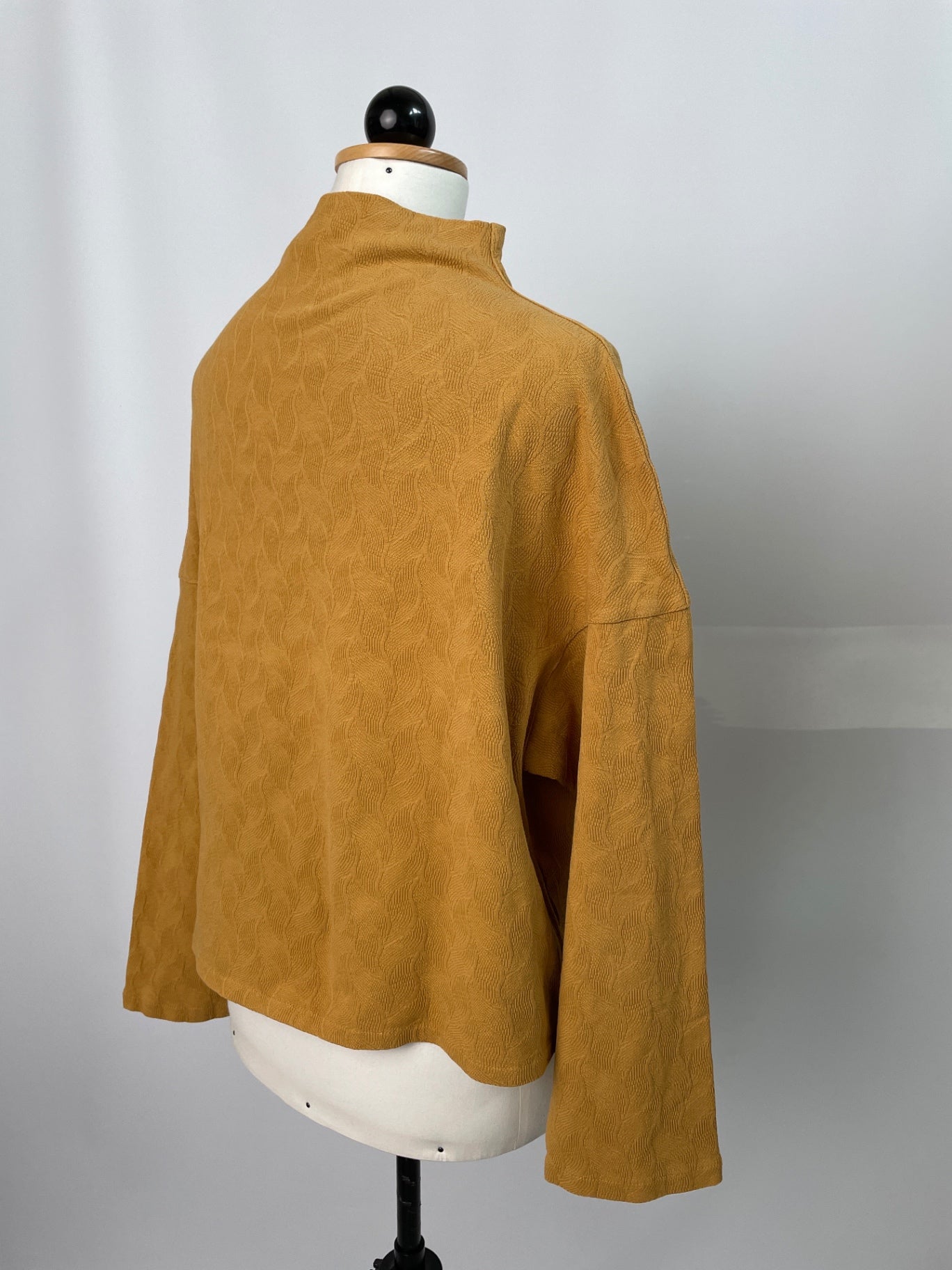 U-Bootpullover | Blätter gelb | Größe M | Second Love