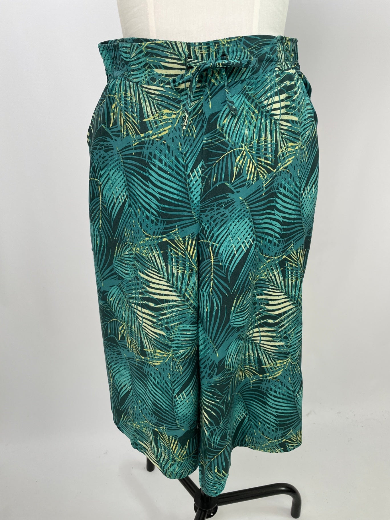 Culotte "Holly" | Größe L | Muster : Leaves (nicht elastisch) | Second Love