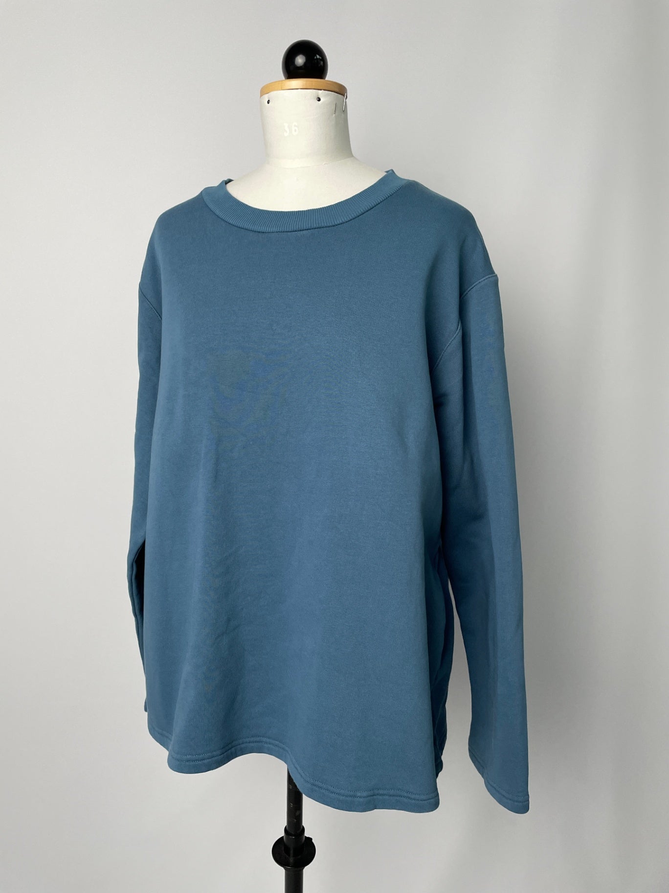 Theo | Lockerer Longsleeve | Sweat regen | Größe 4XL | Second Love