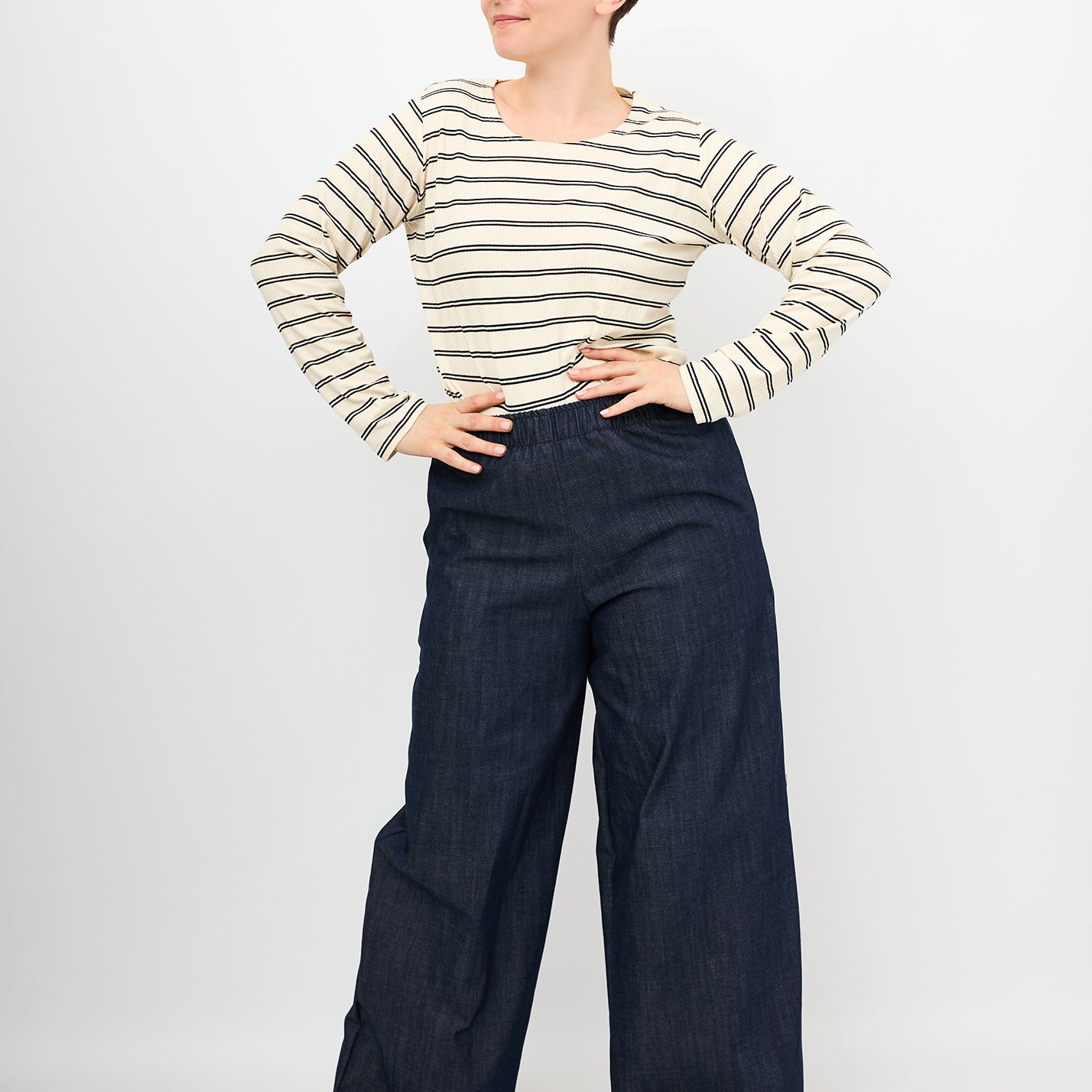 Marlene | Hose im Marlene-Stil und Gummibund | individualisierbar