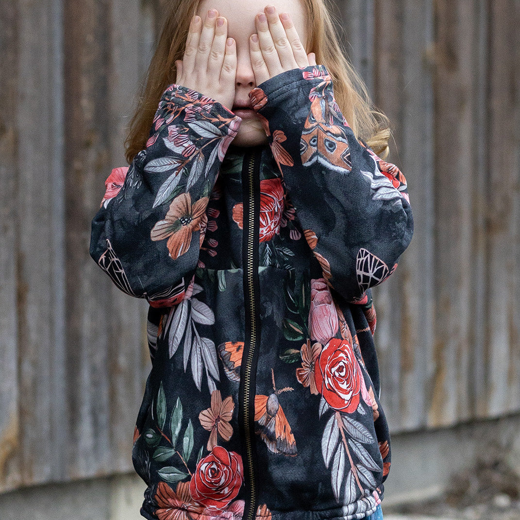 Zora | Lockere Kinder-Zipp-Jacke mit Taschen