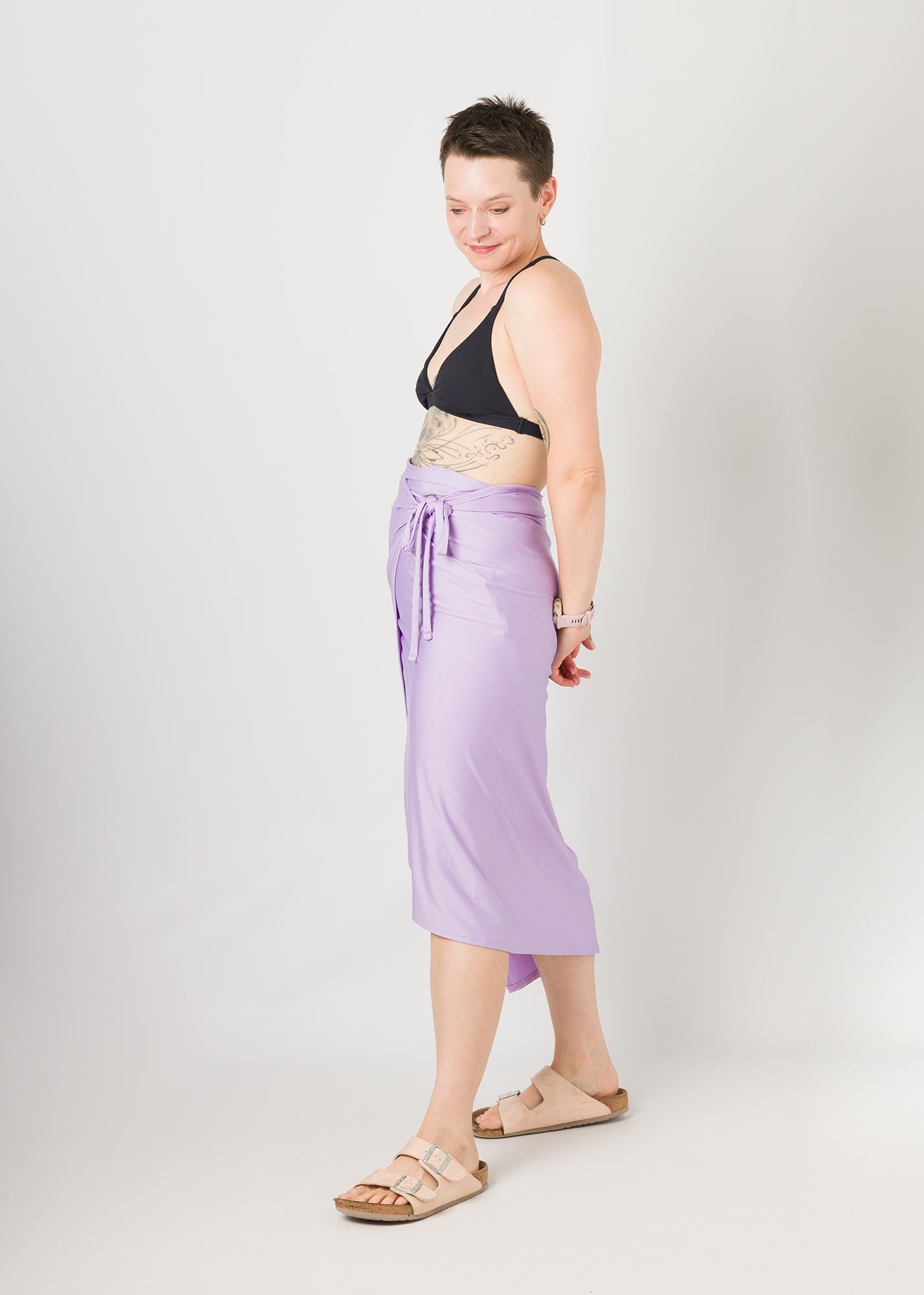 Melly trägt auf dem Foto 'Trudi' Größe 1, UV-Stoff/Activewear