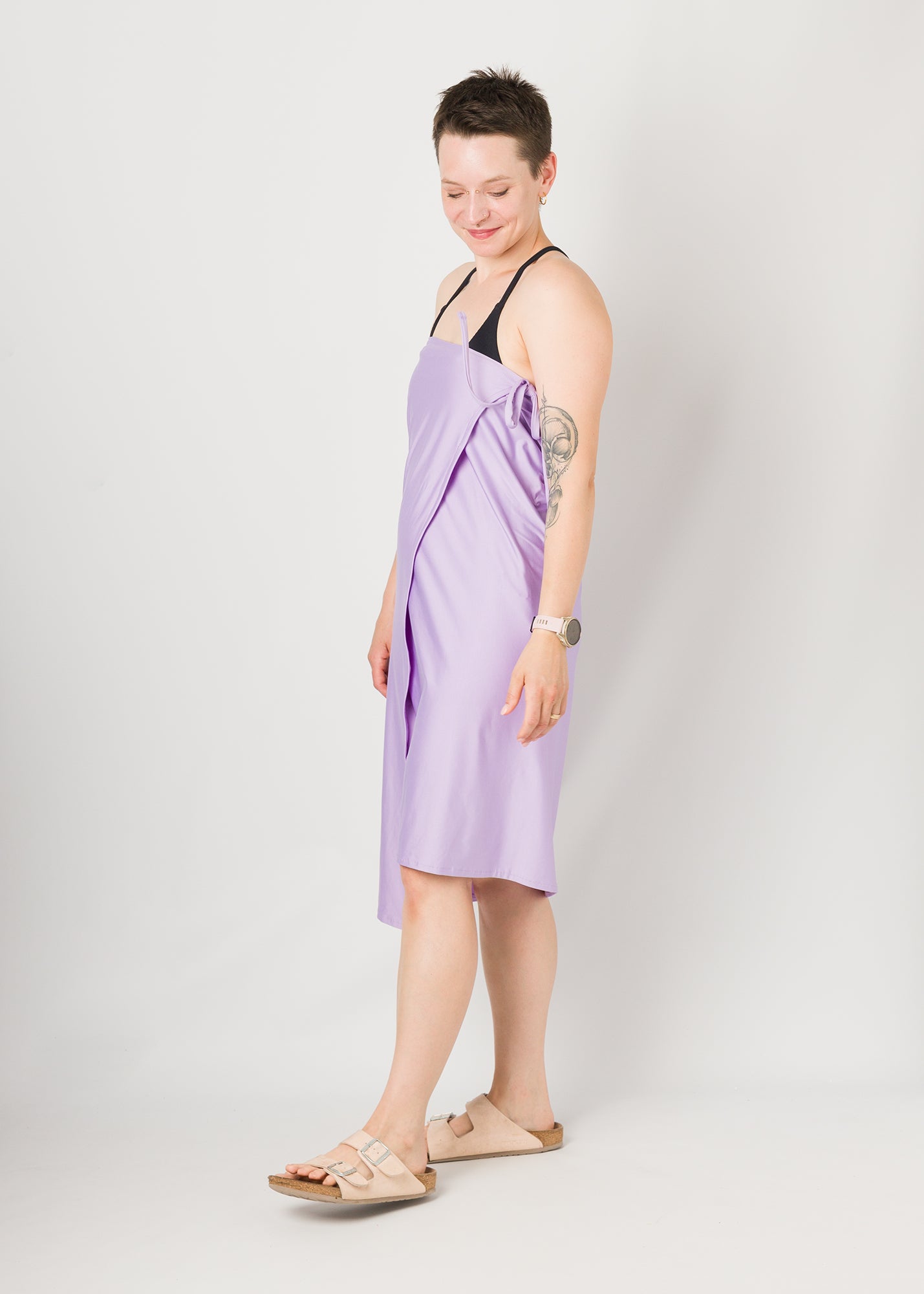 Melly trägt auf dem Foto 'Trudi' Größe 1, UV-Stoff/Activewear