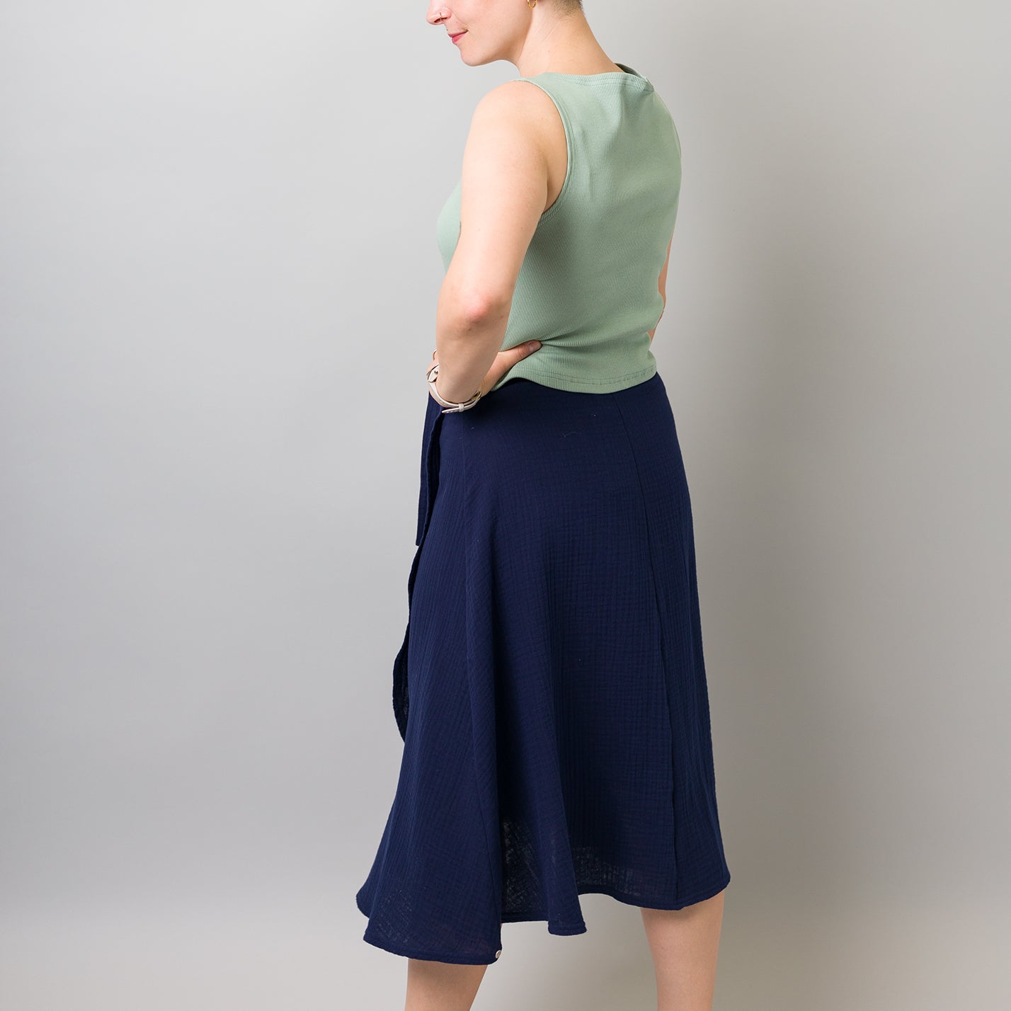 Wanda | Midi-Wickelrock | individualisierbar