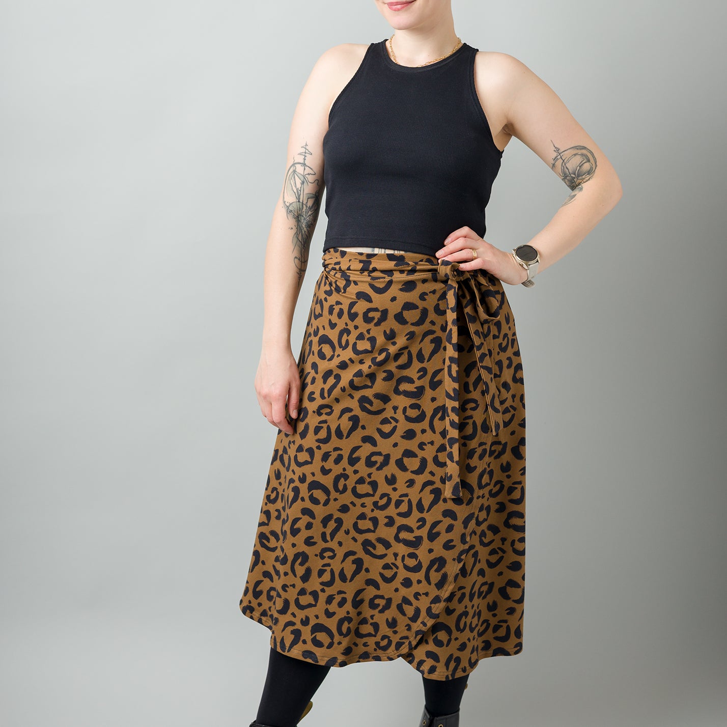 Wanda | Midi-Wickelrock | individualisierbar