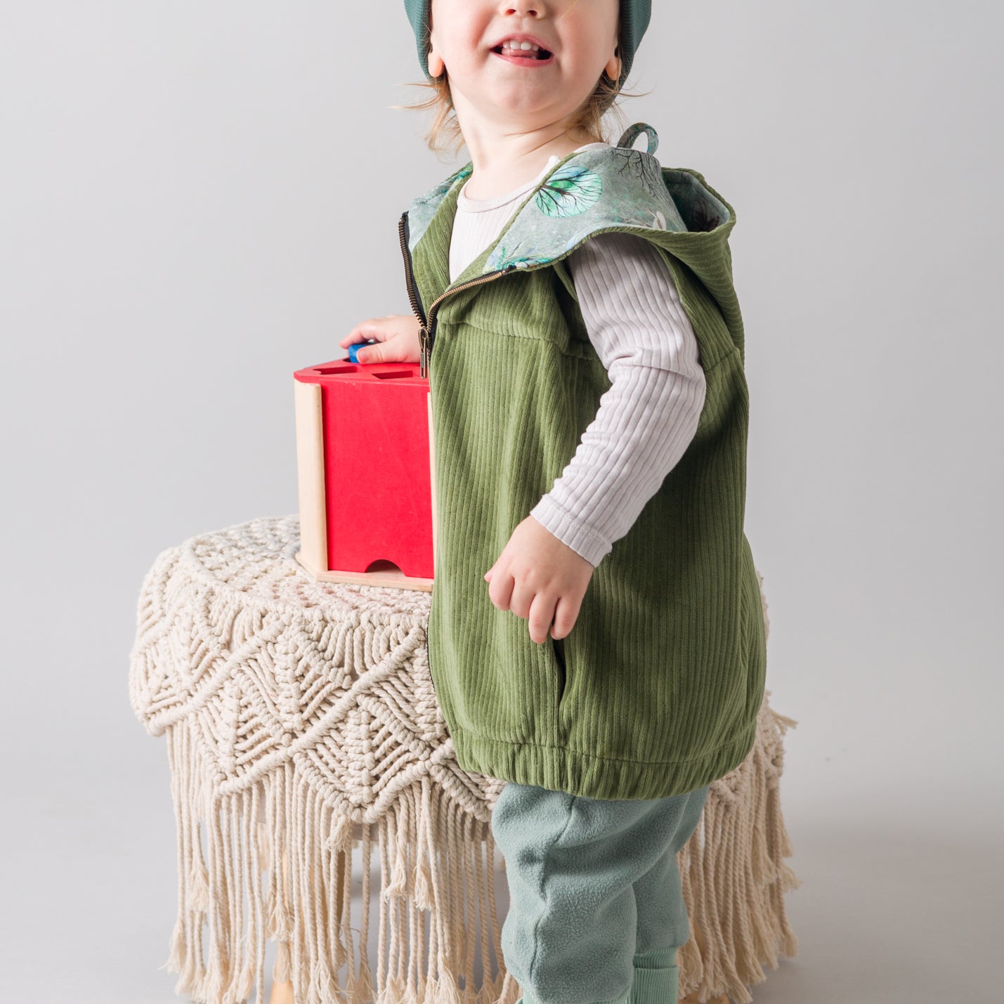 Willi | Kinder-Weste mit Reißverschluss