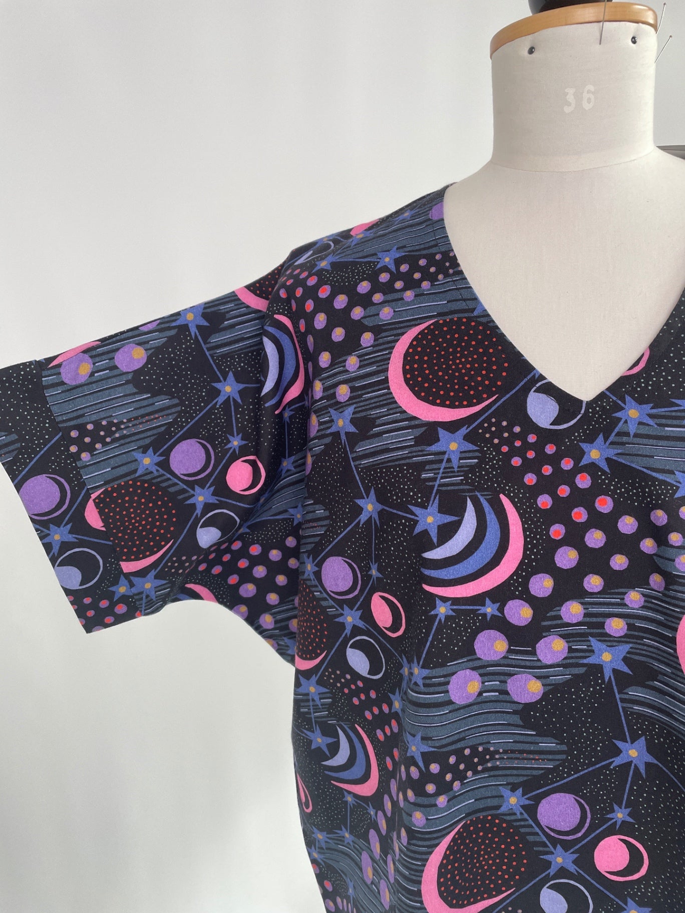 Ophelia Oberteil mit V-Ausschnitt Pink Moon Größe XL | Second Love