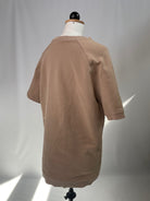 Lara | Longsweater Raglanshirt kurzarm | Sweat beige | Größe S | Second Love