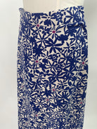 Rock „Romy“ | Blüten | Limited Edition | Größe: S |Blüten blau | Second Love