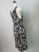 Adam Alinienkleid | Abstrakt | Designer Deadstock | mit Gürtel | + 7 cm | Größe:XL | Second Love