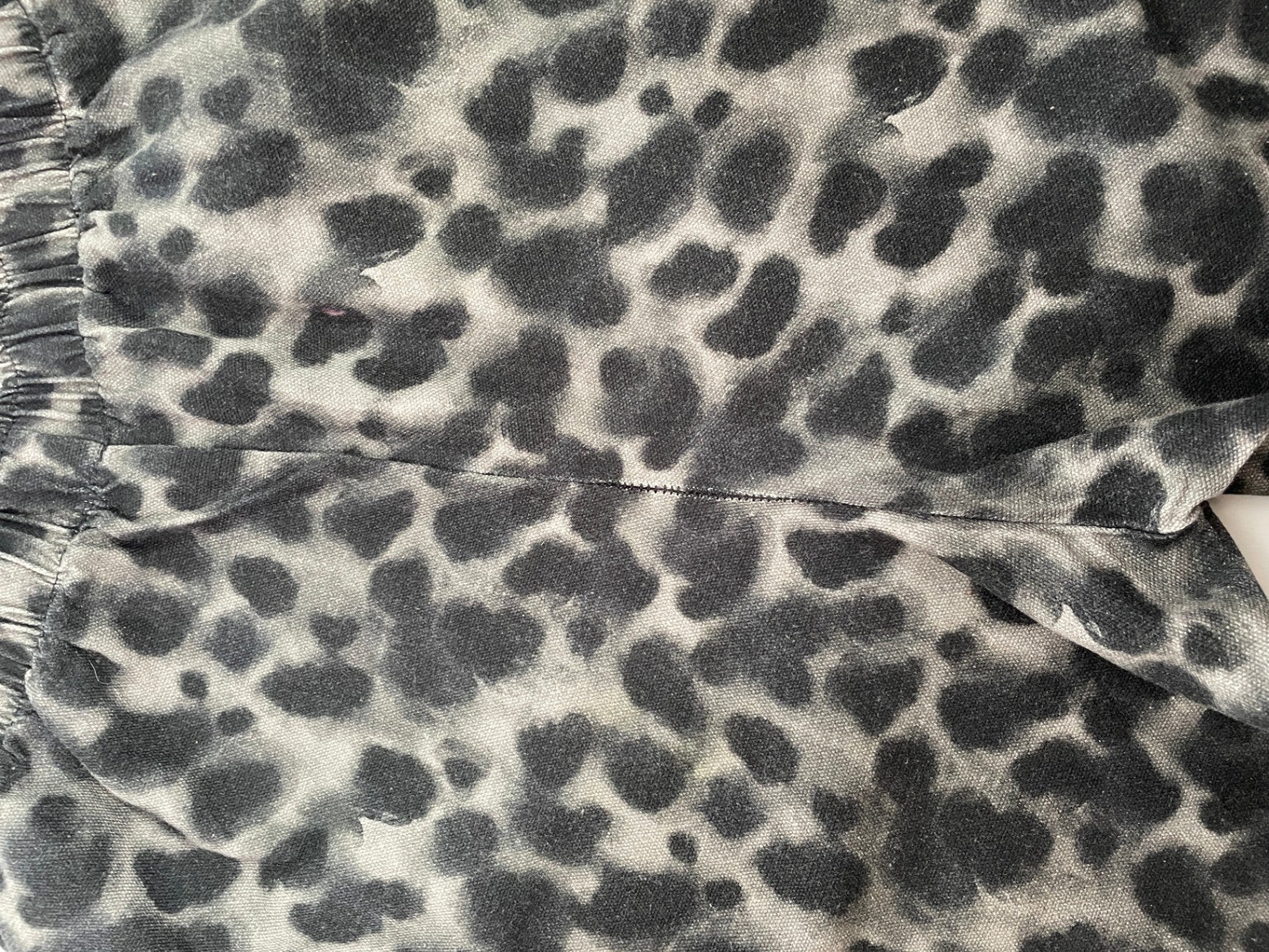 Marlene | Hose im Marlene-Stil | Canvas Dark Leo | Größe S | Second Love