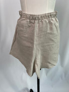 Kira | Kurze Hose | Leinen gewebt natur | Größe S | Second Love