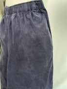 Karo | Karottenhose | Tencel™Twill blau | Größe: M | Second Love