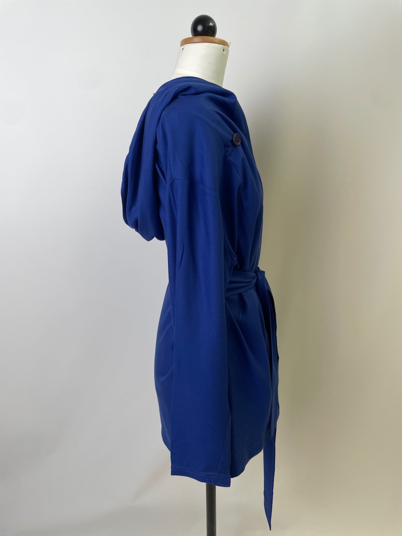 Wickelmantel | EcoveroCrepe royalblau | Größe M | Second Love