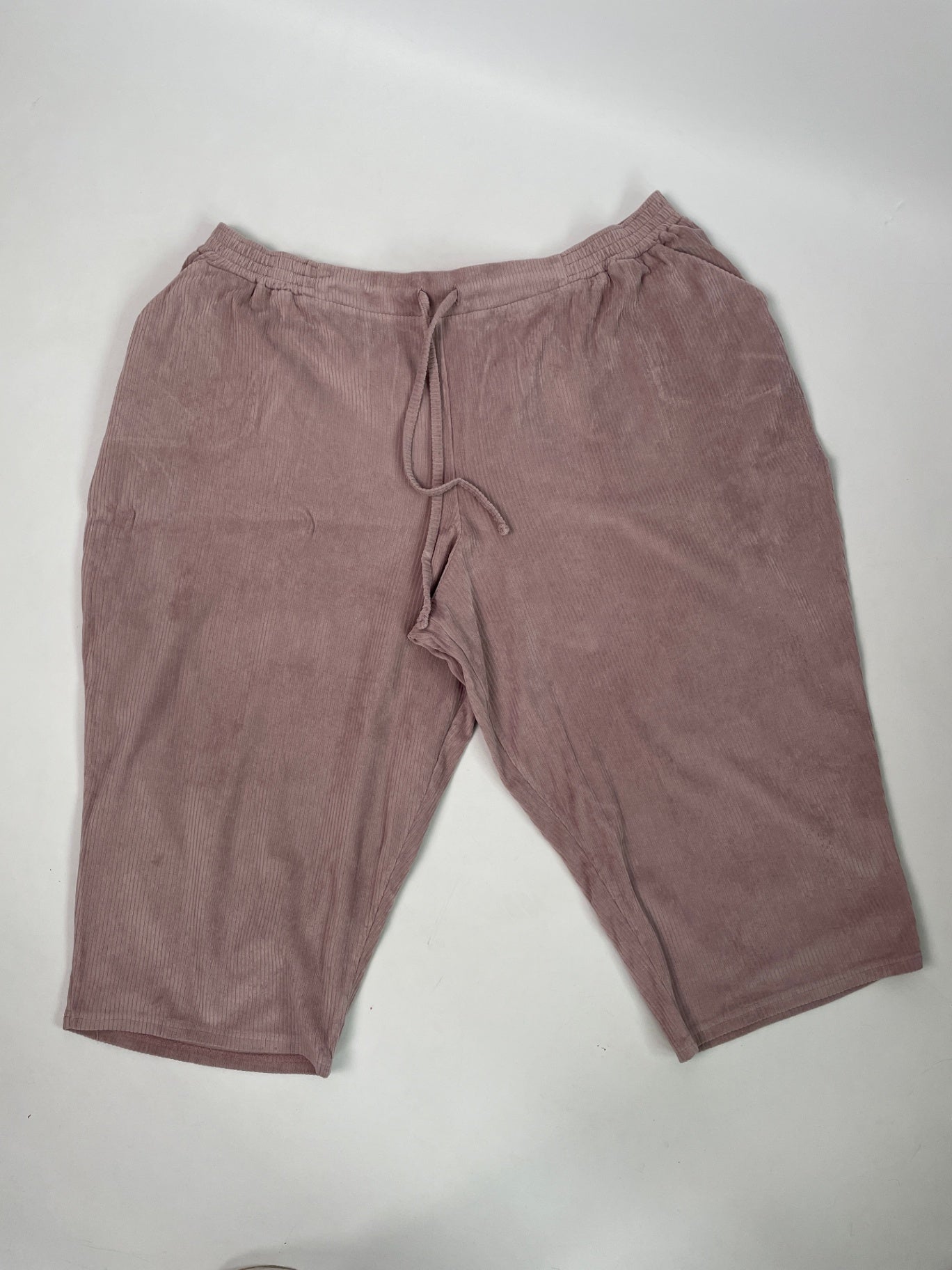 Holly | Hose mit schmalem Bein | Velvet-Cord flieder | Größe: 6XL -8cm | Second Love