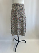 Romy | Midirock mit Taschen | Ornamente | Größe XL | Second Love