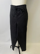 Holly | Hose schmales Bein | Tenceltwill schwarz Größe 4XL/Bund 5XL Länge - 5cm | Second Love