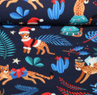 Grumpy Xmas blau (French Terry)