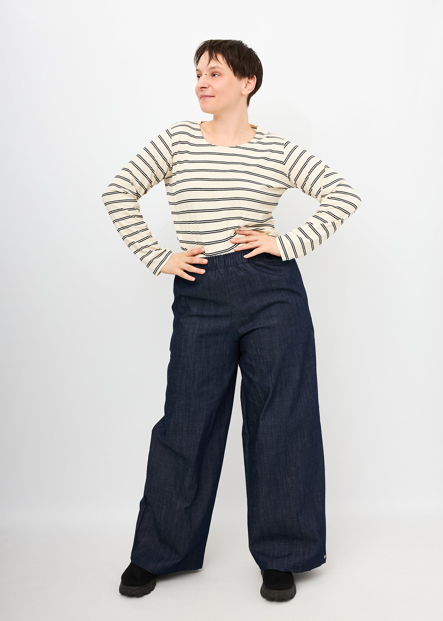 Marlene | Hose im Marlene-Stil und Gummibund | individualisierbar