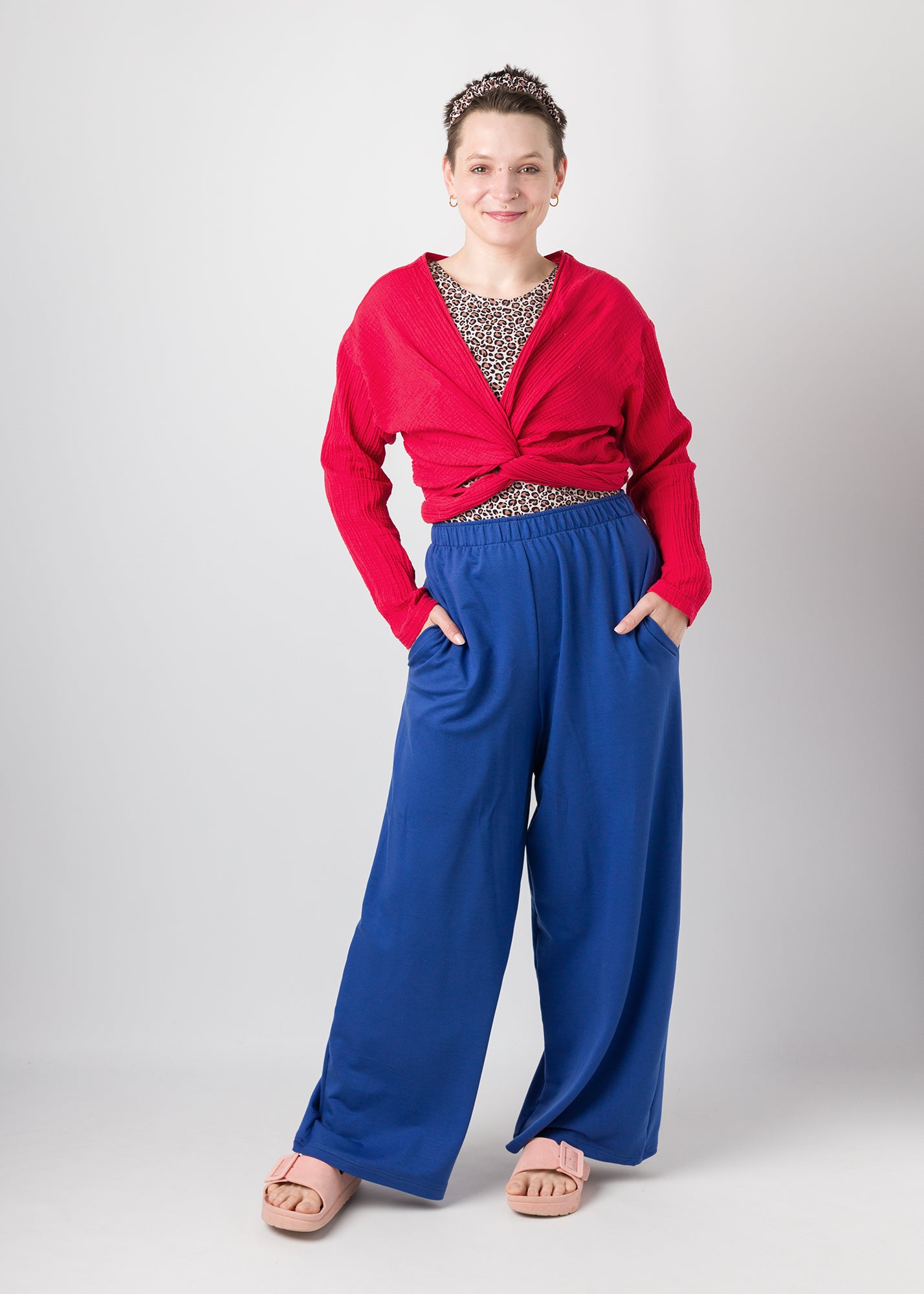 Winja | Vielseitige Wickelbluse | Musselin | Sale