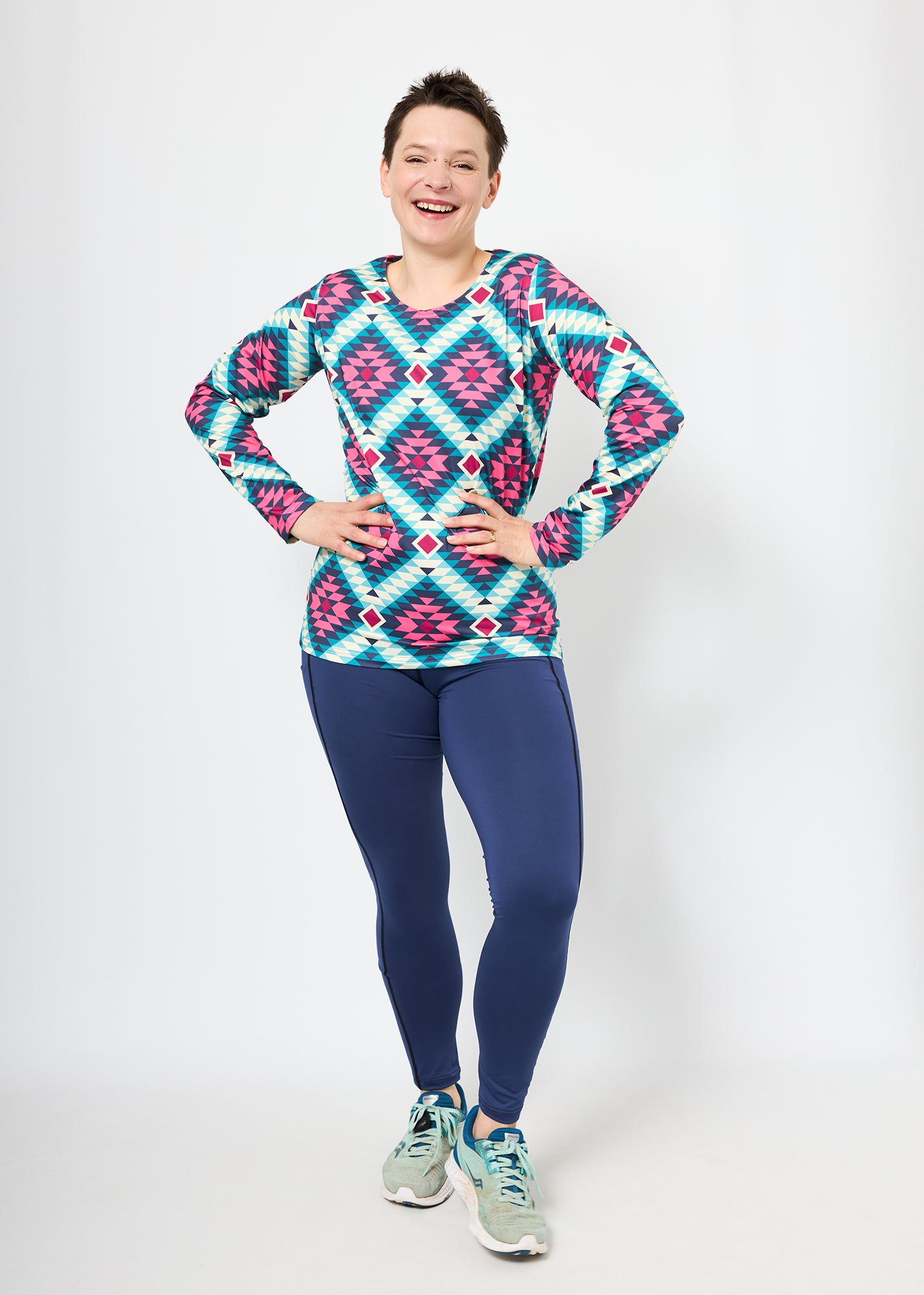Bina | Enganliegendes Basicshirt | Activewear
